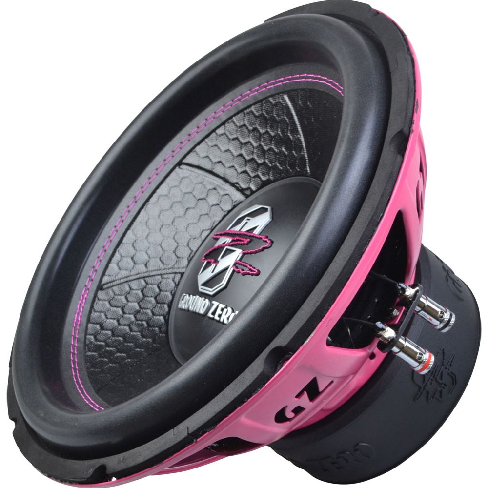 Ground Zero IW 12XSPL-D2 Pink 12" subwoofer