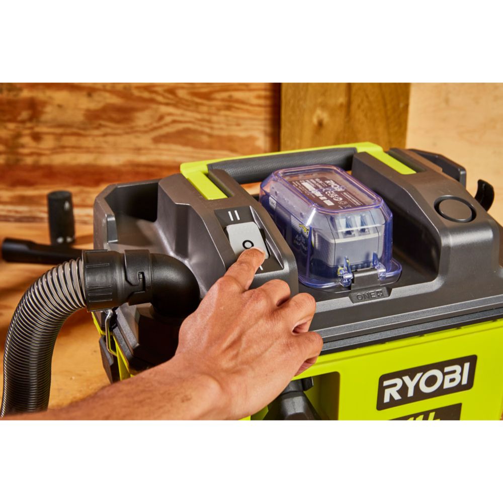 Ryobi ONE+ aku märg-kuiv tolmuimeja, RV1811-0 korpus
