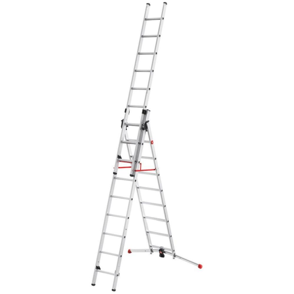 Hailo S100 kombinationsstege 3 x 9 steg