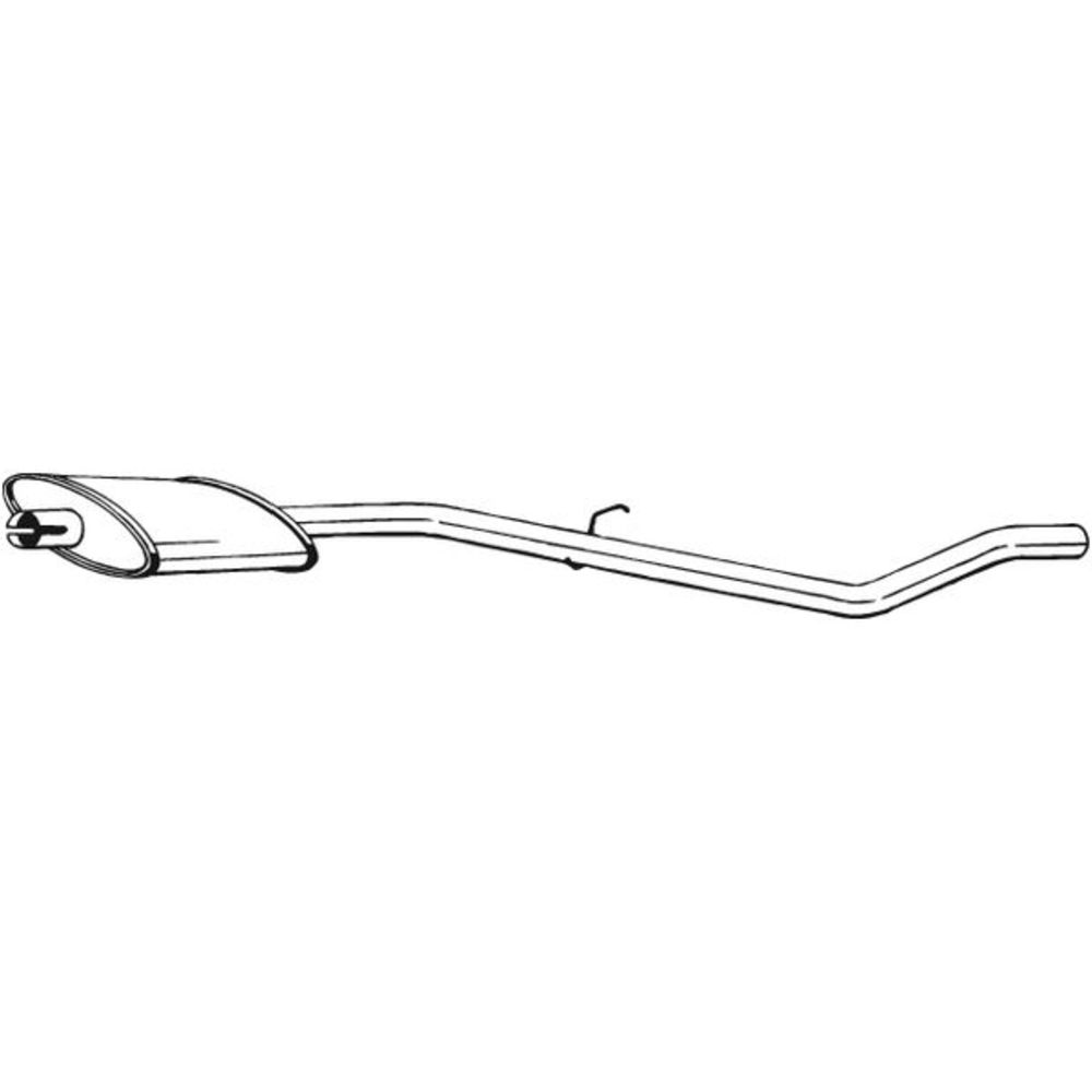 Mittljuddämpare 14-4617