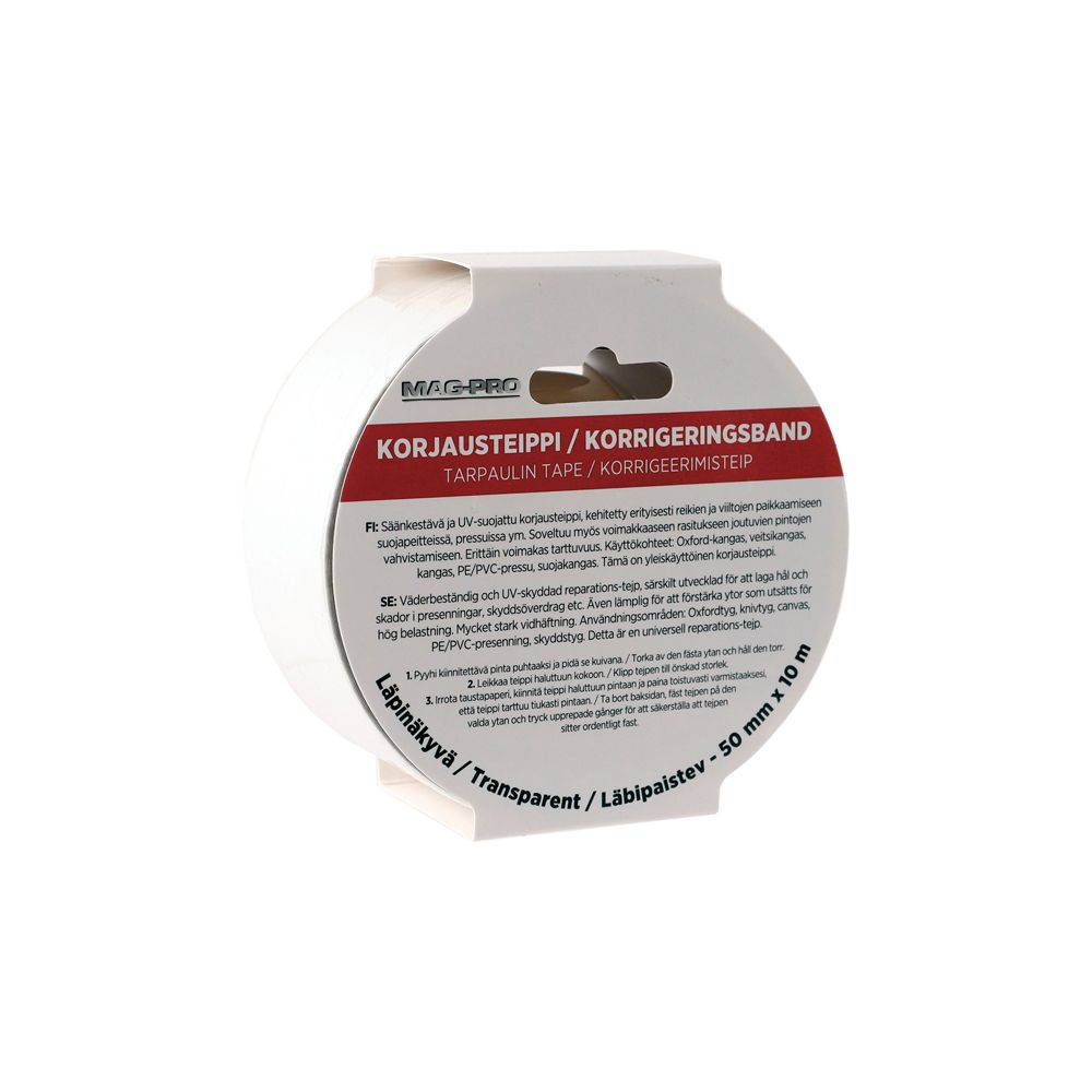 MagPro korjausteippi pressuille 50mm x 10m kirkas