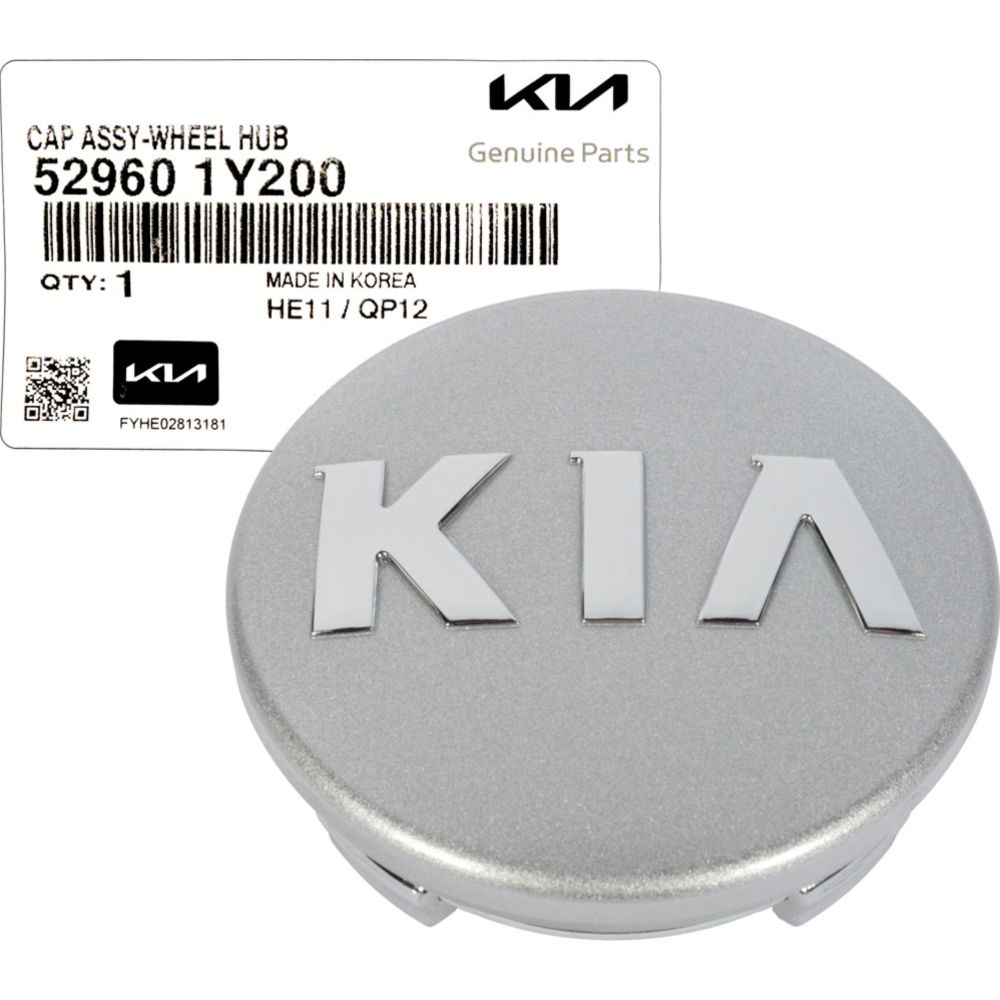 Fälgemblem Kia silver OE-kvalitet