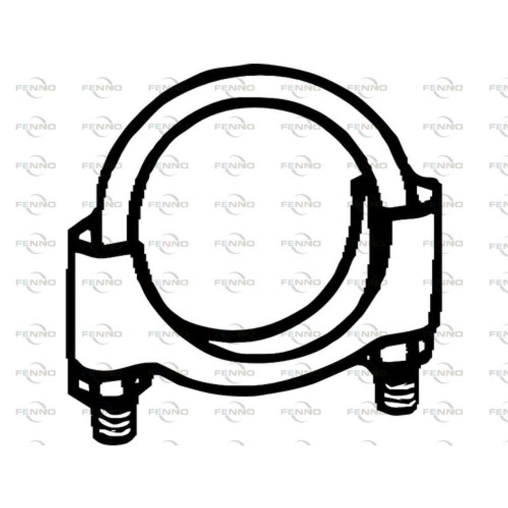 Pakoputkenkiristin ø63 mm