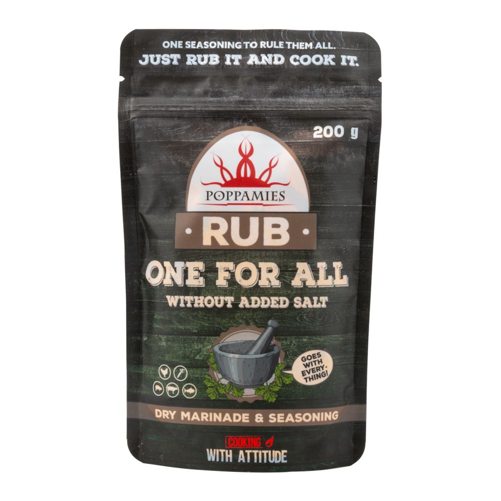 Poppamies Rub One For All kryddmix 200 g