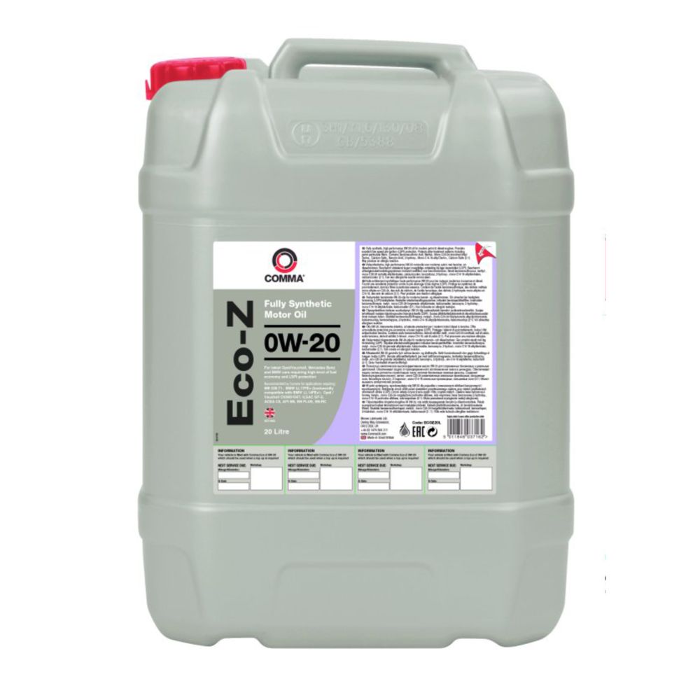 Comma Eco-Z 0W-20 C5/MB 229.71/BMW LL17FE+ 20 l moottoriöljy