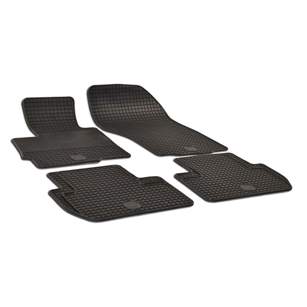 Kummimattide komplekt, Mitsubishi ASX/Outlander, 2010—, 2007—, must