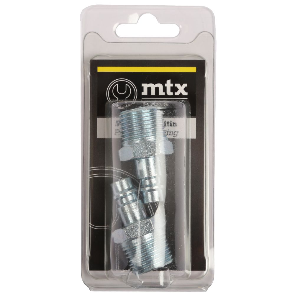 MTX Tools nippel 1/2" utvändig gänga 2 st.