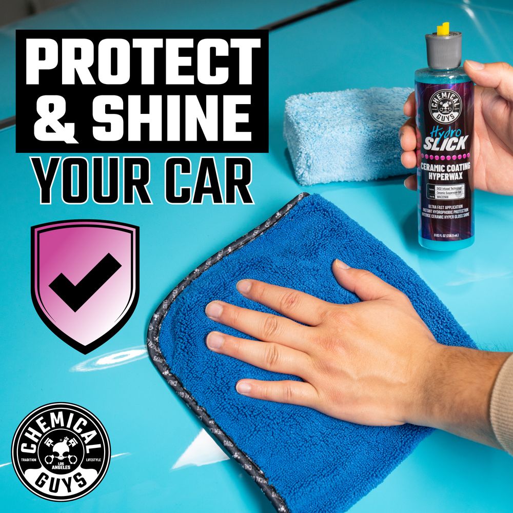 Chemical Guys HydroSlick SiO2 Ceramic Coating Hyperwax KIT pinnoite