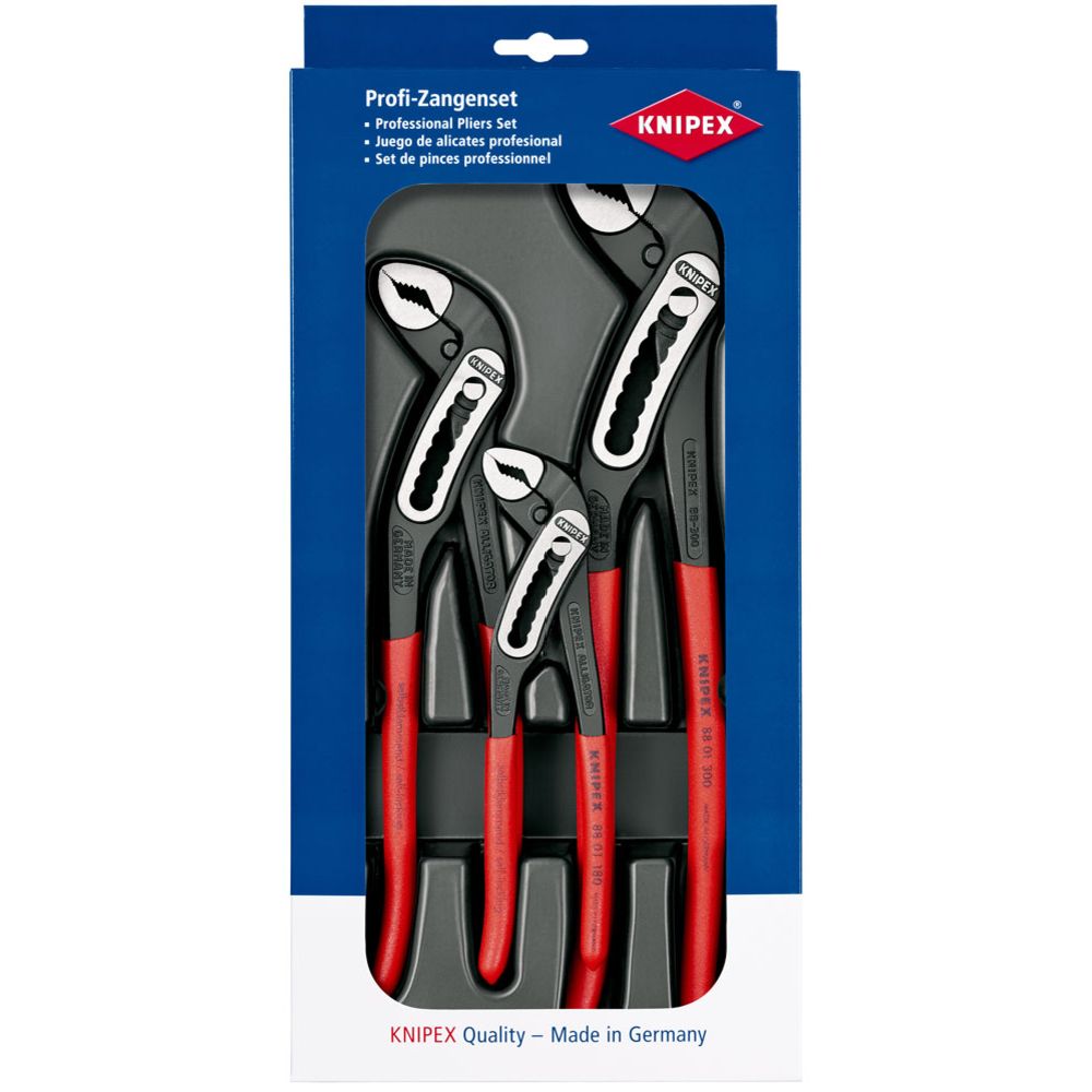 Knipex 00 20 09 V03 Alligator polygripset 3 delar