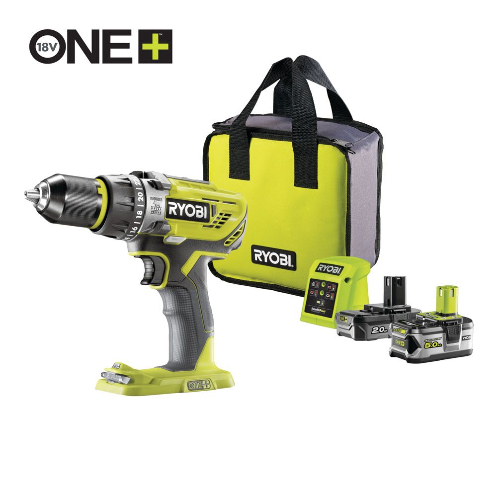 Ryobi R18PD31-252S batteridriven slagborrmaskin