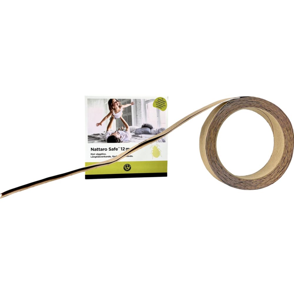 Nattaro Safe vägglustejp 12 m