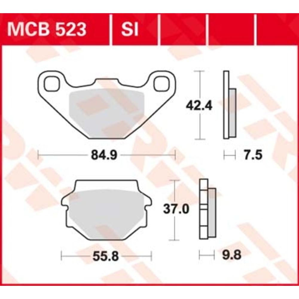 Piduriklotside komplekt 98-22083