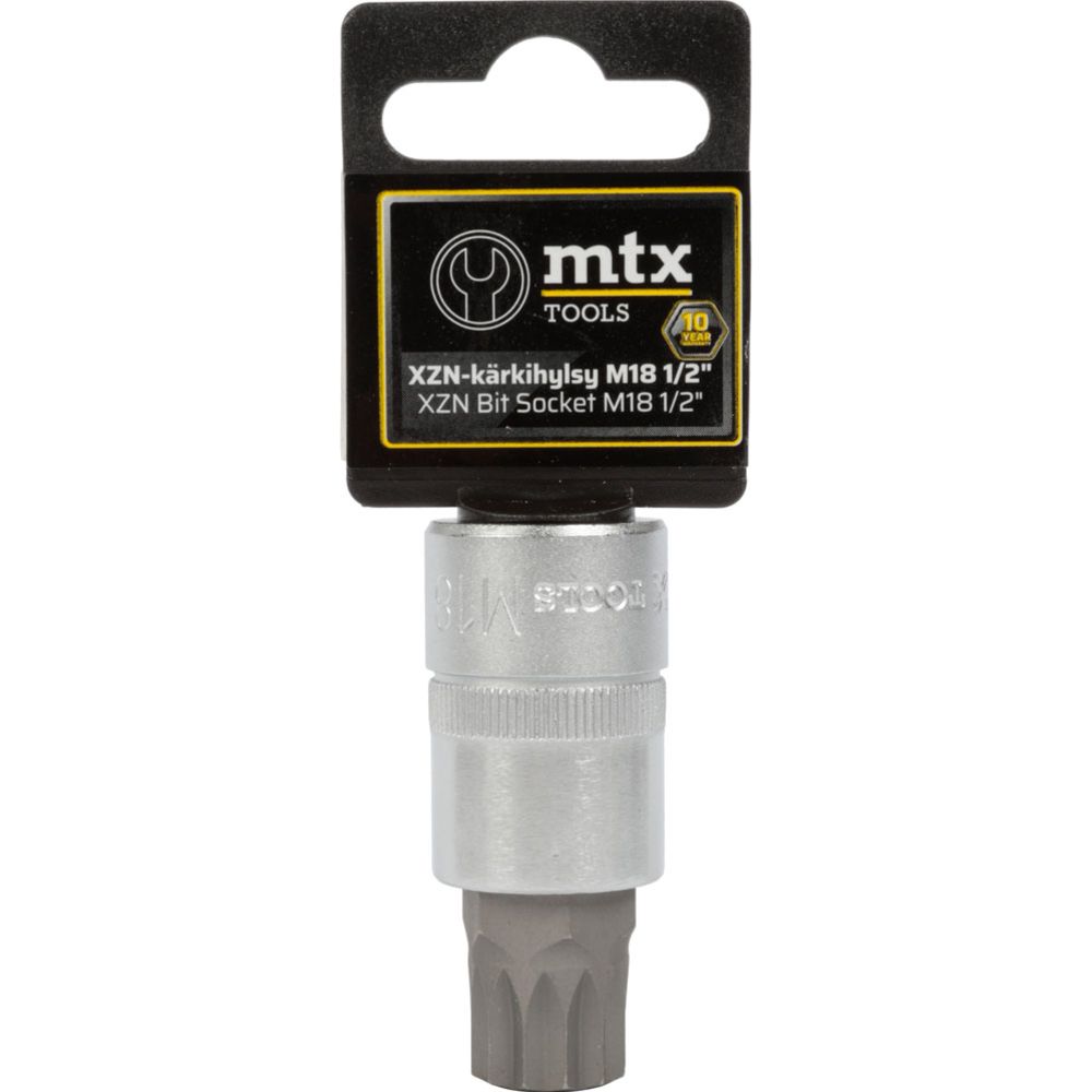 MTX Tools XZN-kärkihylsy M18 1/2"