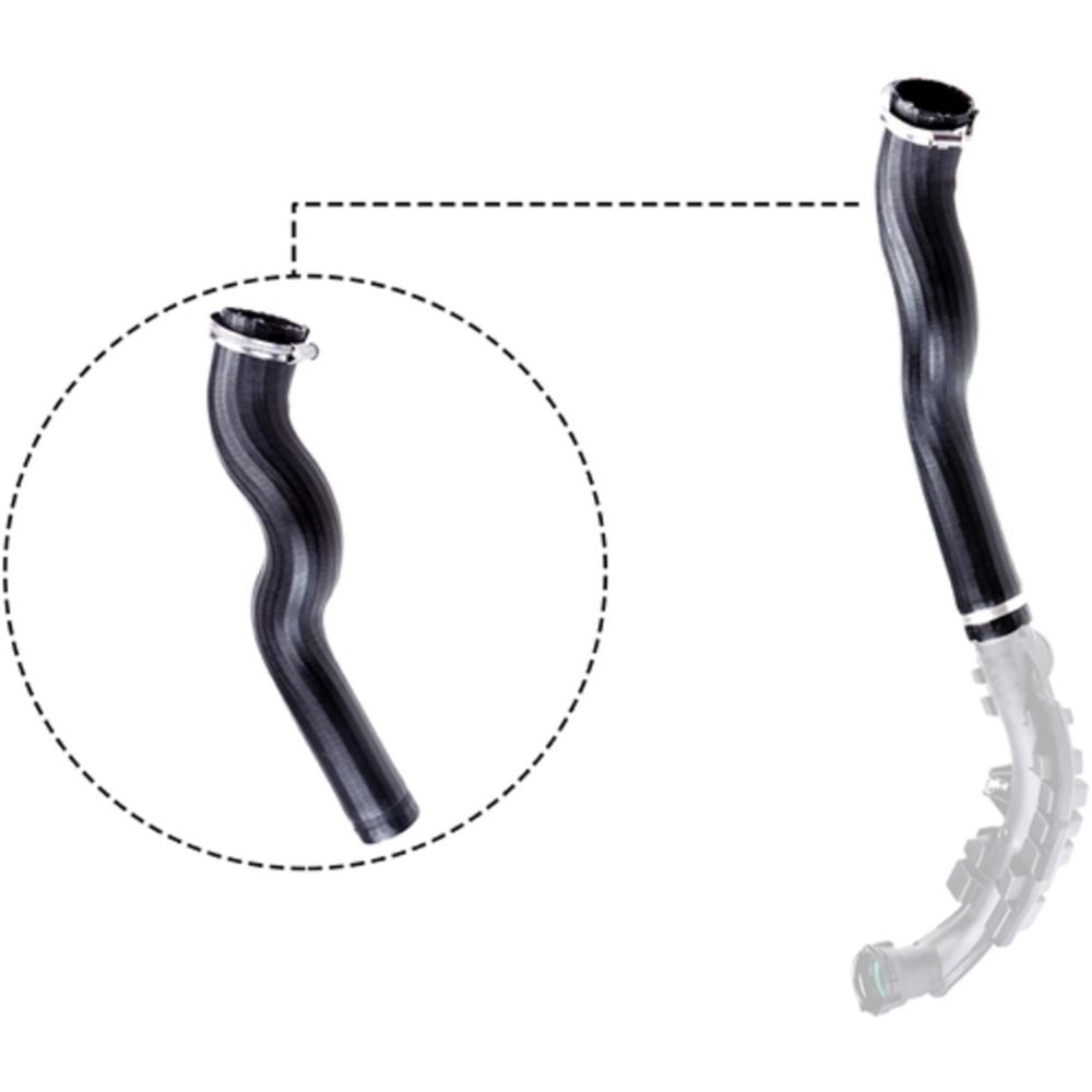 Insugsluftrör, turbo 30-01417