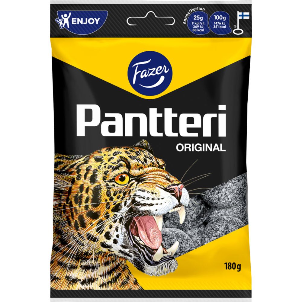 Fazer Pantteri Original 180 g