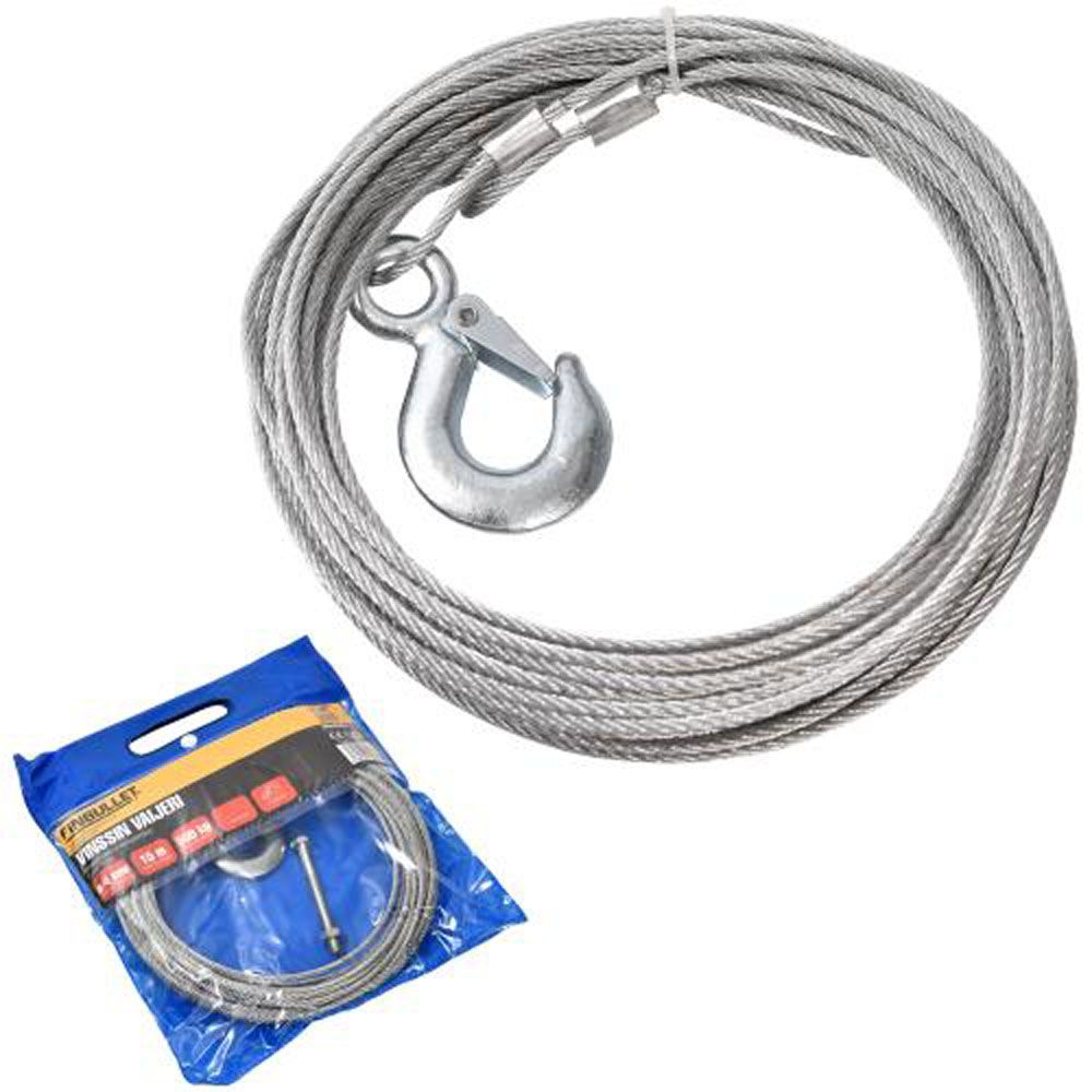 Finbullet Vinssi vaijeri 4mm x 15m