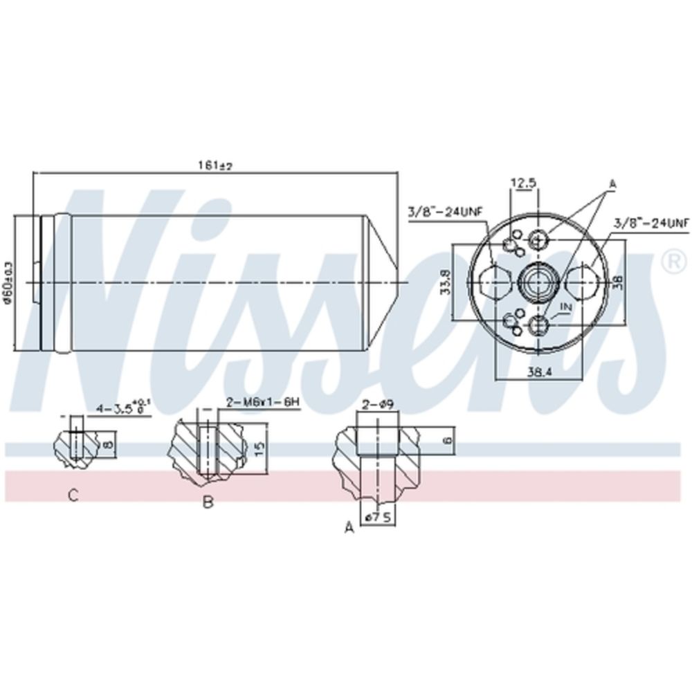Ilmastointilaitteen kuivain 30-8217