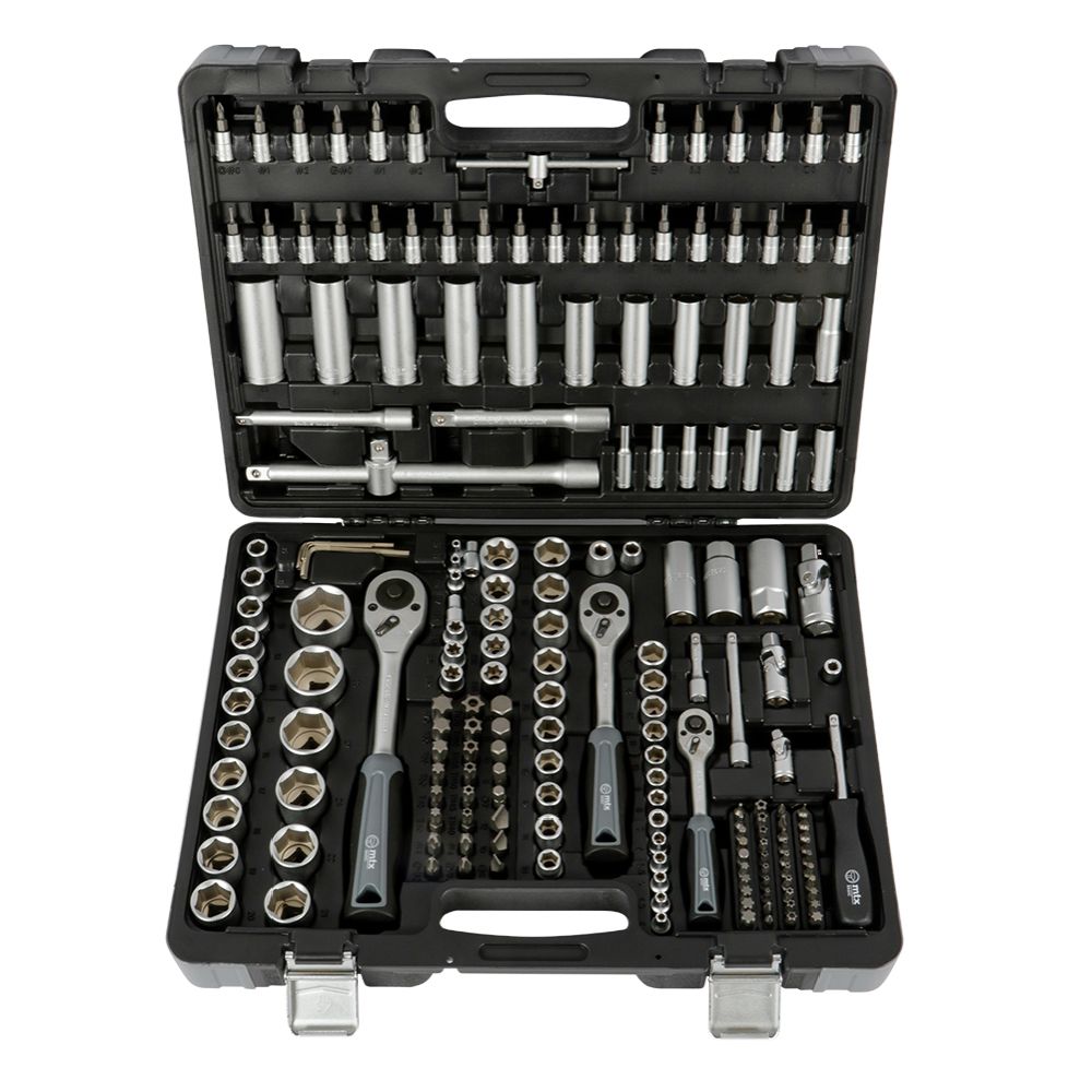 MTX Tools Basic hylssats 1/4", 3/8” & 1/2” 191 delar