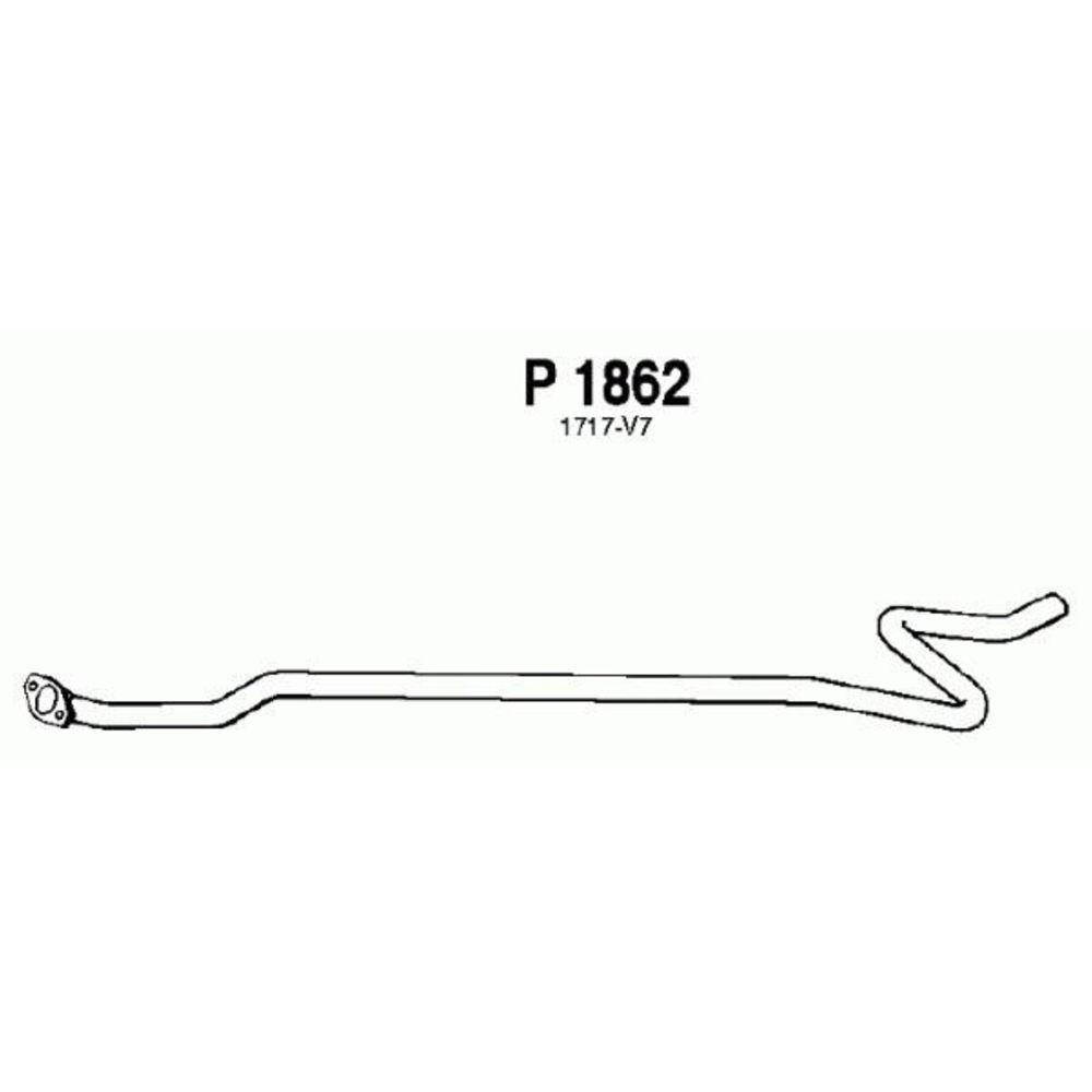 Avgasrör 14-1826