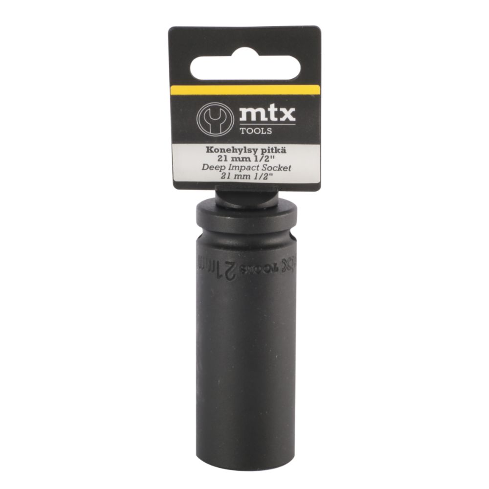 MTX Tools krafthylsa lång 18 mm 1/2’’