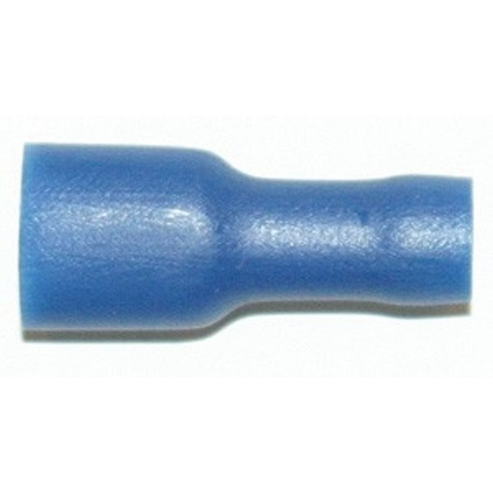 Abiko A2507FLSF isoleeritud pistik, 6,3 mm, emane, sinine, 25 tk