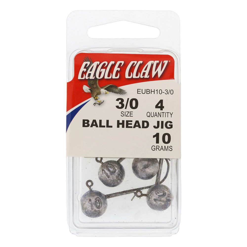 Eagle Claw jiggskalle 4 st