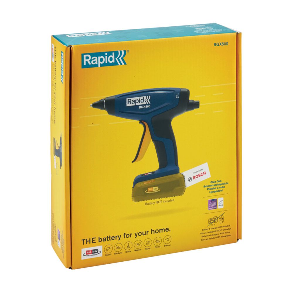 Rapid BGX500 akkukuumaliimapistooli Power for All 18 V