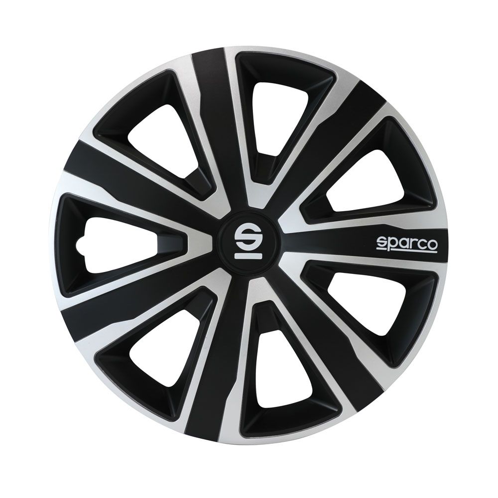 Sparco Palermo ilukilp, hõbe/must