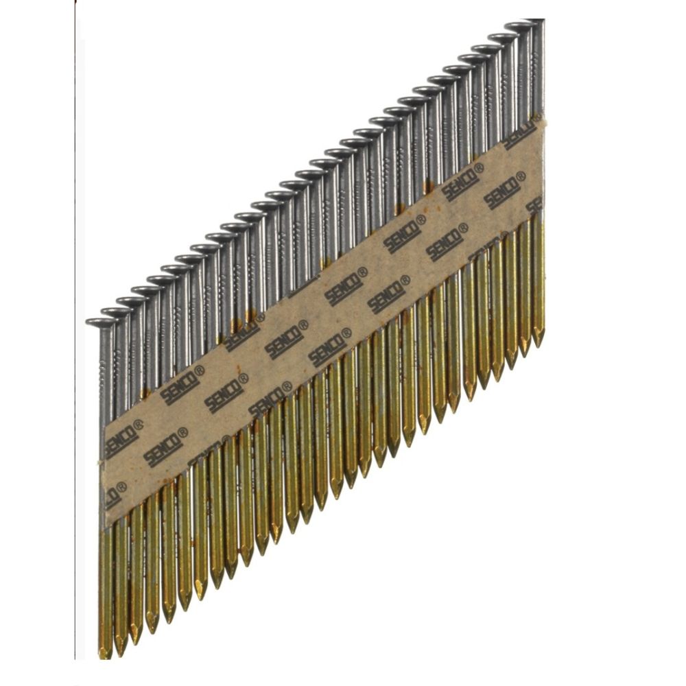 SENCO varmförzinkad slät stomspik 34° 90x3,1 mm 2000 st