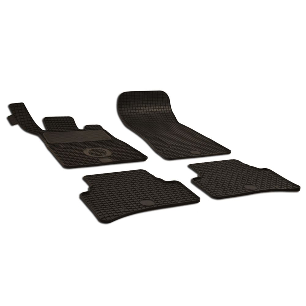 Gummimattsats Mercedes–Benz C-serie W203 2000–2006 svart