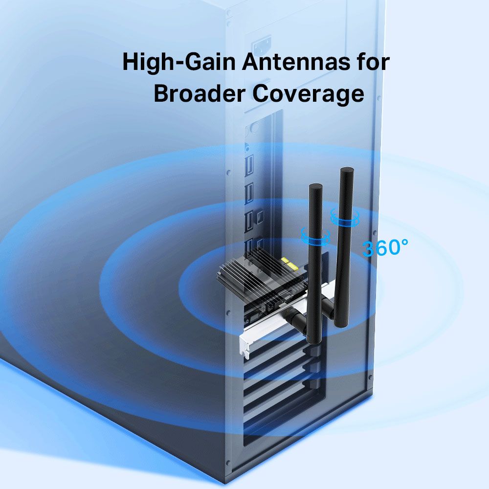 TP-LINK Archer TX50E Wi-Fi 6 verkkokortti
