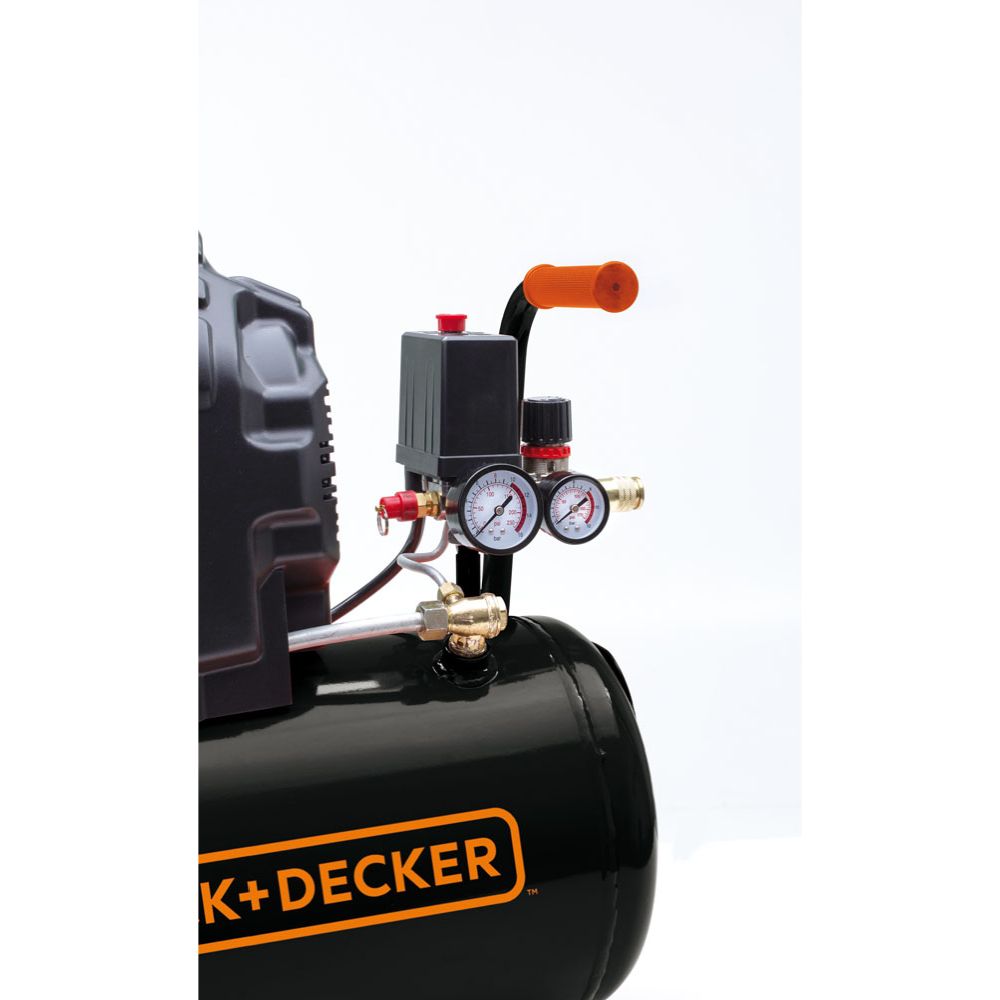 Black+Decker 205/8/24 suruõhukompressor, 24 l, 1500 W