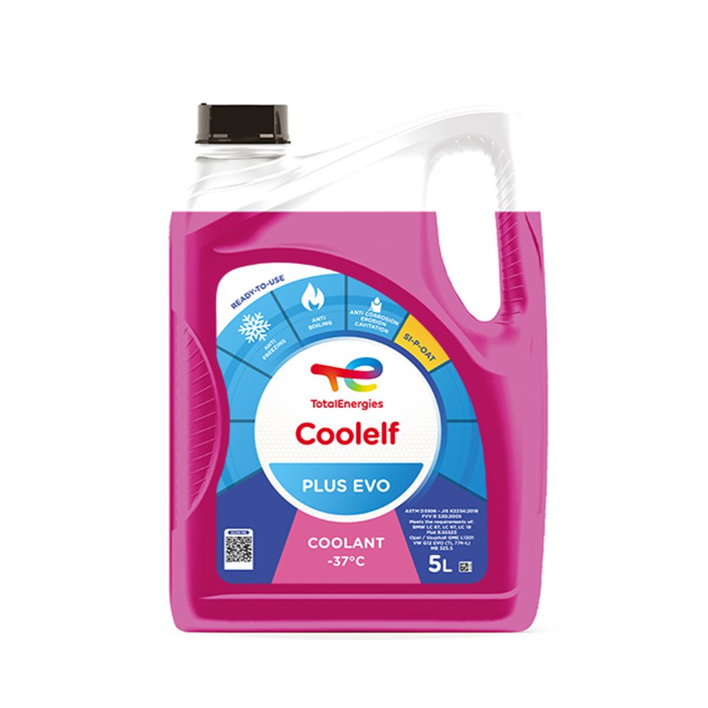 Total Coolelf Plus Evo -37°C glykol 50 % 5 l
