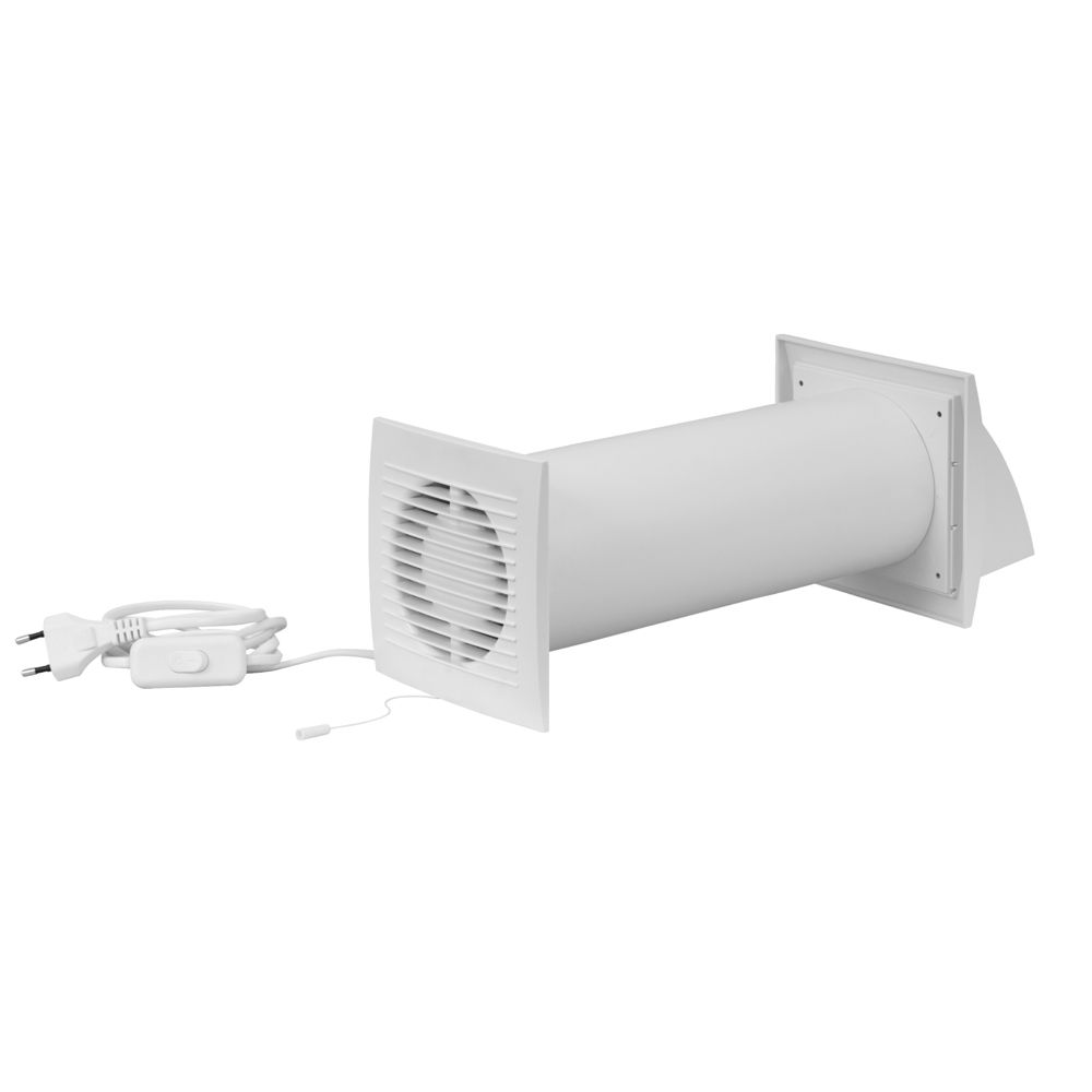 Aste 100SV ventilationsenhet med värmeåtervinning, plug-in modell