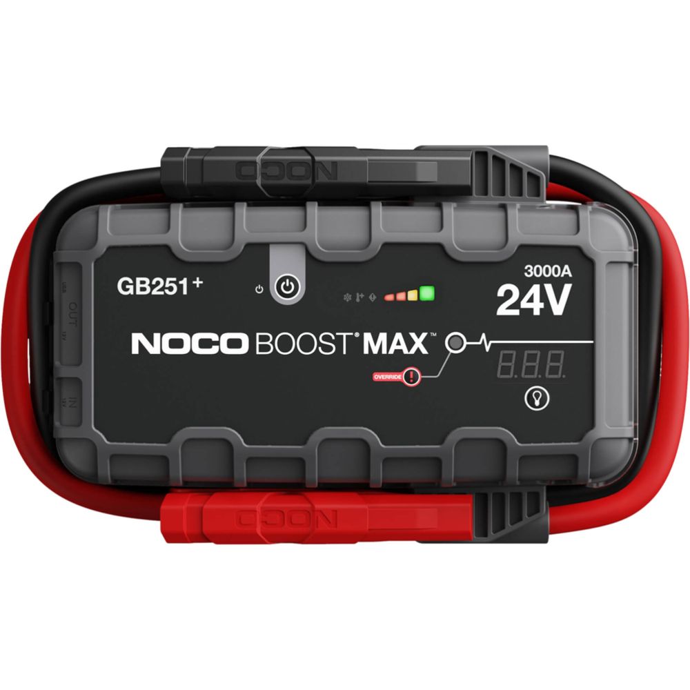 NOCO Boost Max GB251+ apukäynnistin / varavirtalähde 3000A 24V