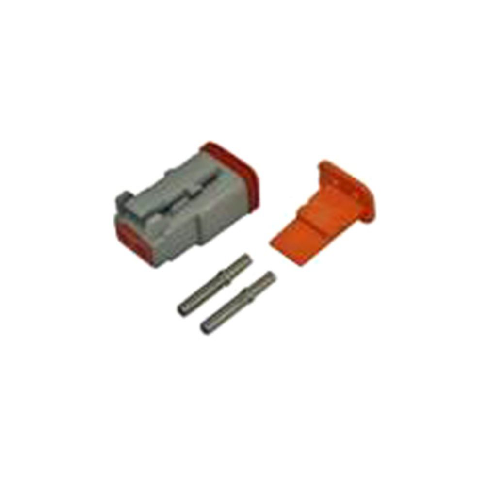 Deutsch DT 2-polig vattentät koppling hane (inkl. honkontakter)