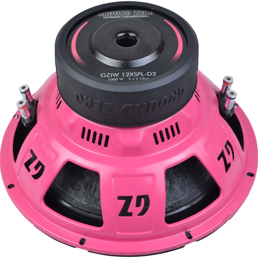 Ground Zero IW 12XSPL-D2 Pink 12" subwoofer