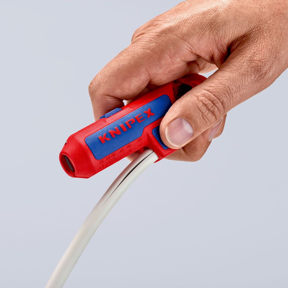 Knipex 16 95 01 Ergo Strip® kabelskalare för data-, Koax- och elkablar