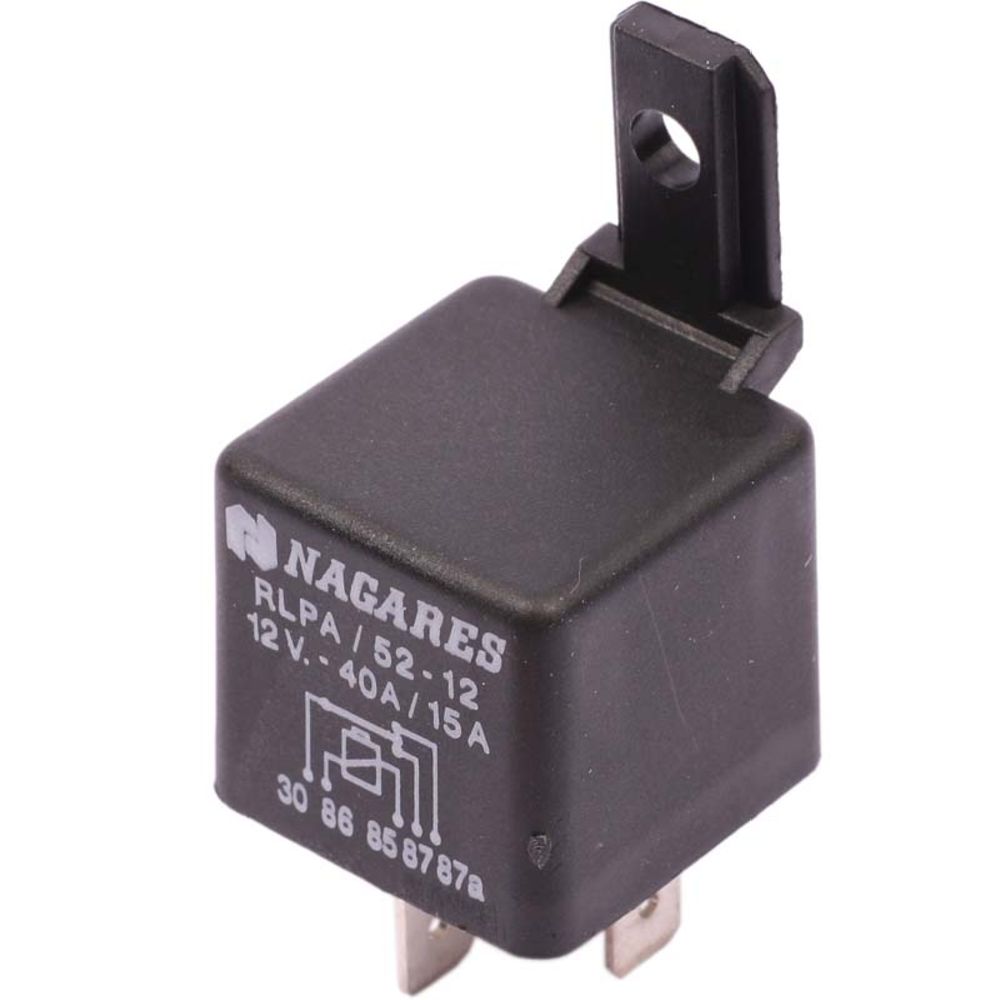 Växelrelä 12 V 40/15 A