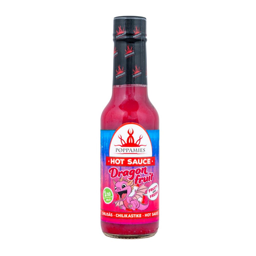 Poppamies Hot Sauce Dragon fruit chilisås 150 ml