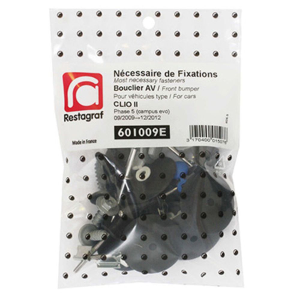 Kiinnikesarja Renault etupuskuri 601009E 30 osaa