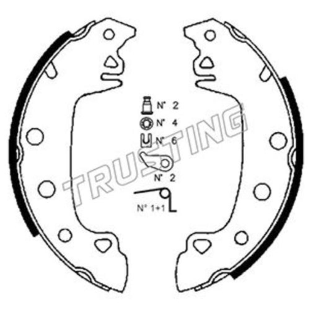 Piduriklotside komplekt 22-3426