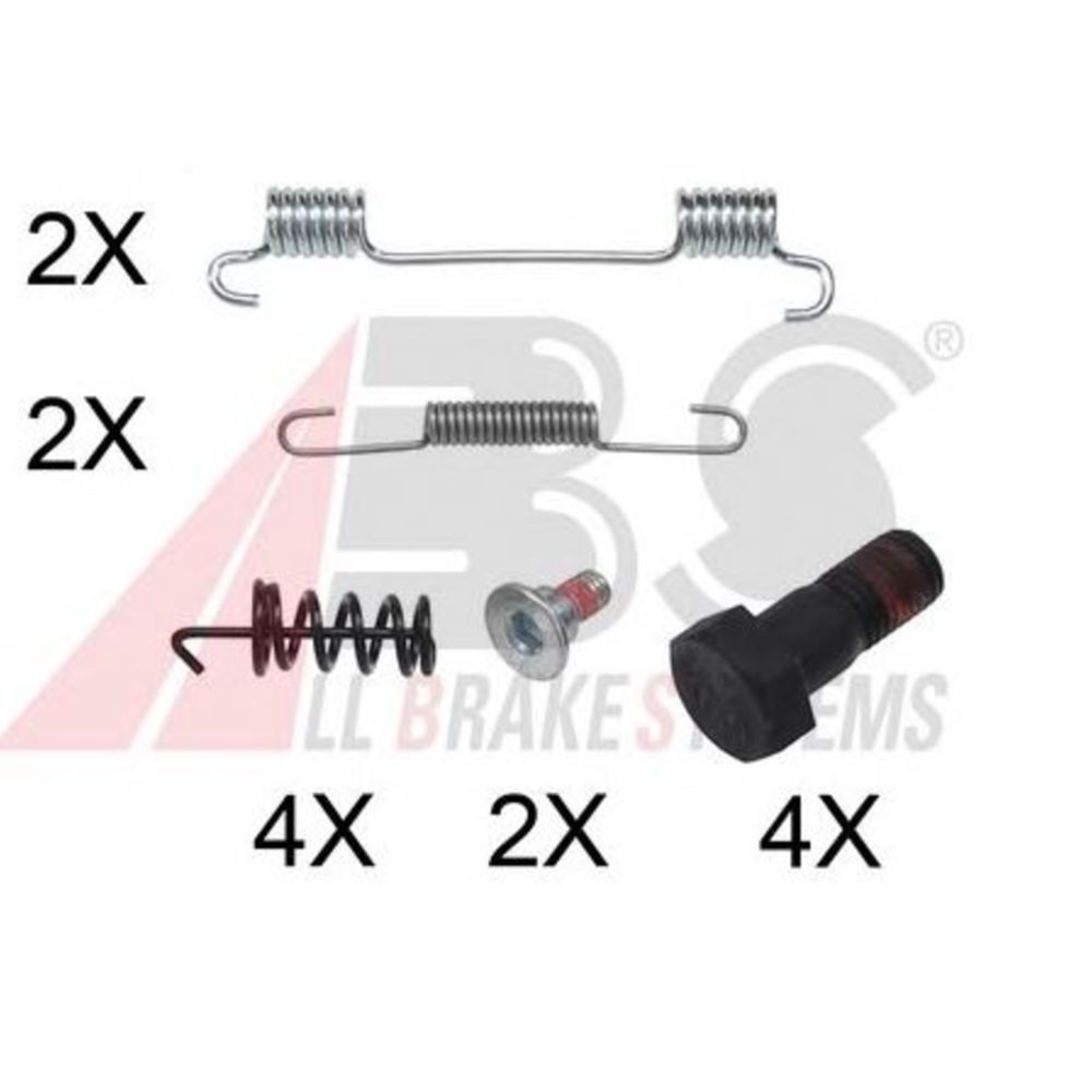 Jarrukenkien asennussarja 23-0867