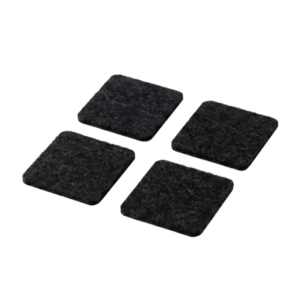 Arctic Design huopatassut 30x30 mm musta 4 kpl