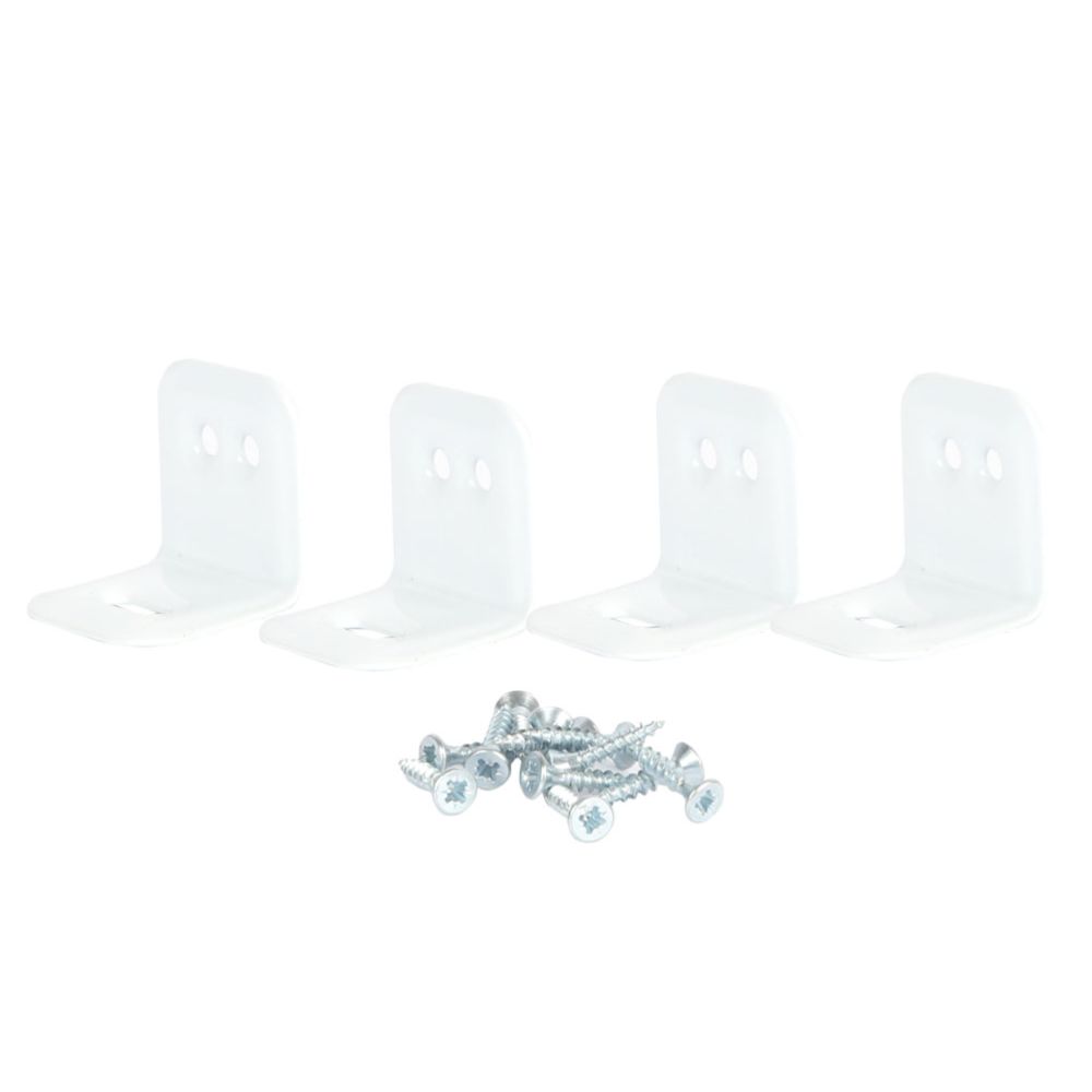 Fixxer® mööblinurk valge 26 x 26 x 30 mm 4 tk