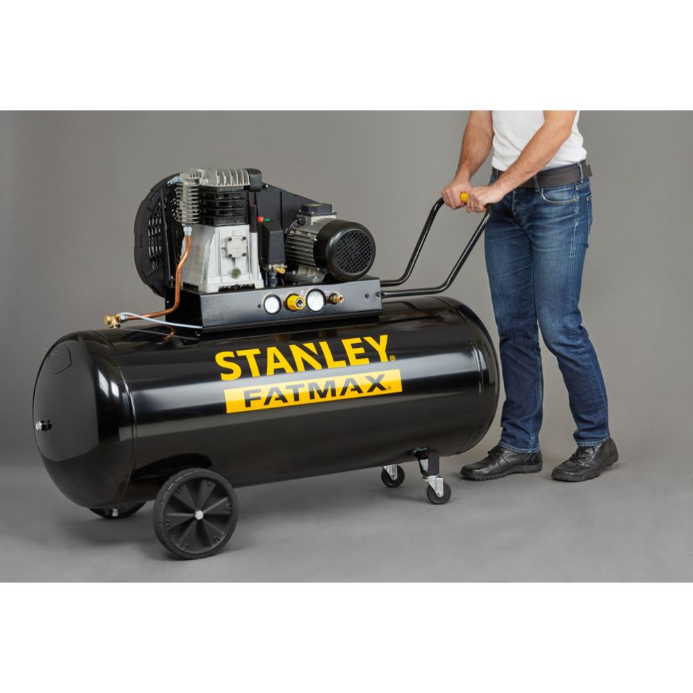 Stanley Fatmax 480/10/200 tryckluftskompressor för yrkesbruk 3000 W 200 l