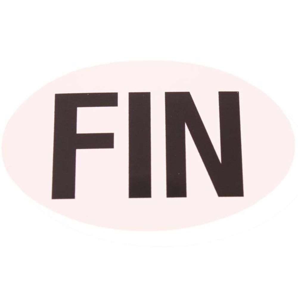 FIN-kleebis 175 x 115 mm ametlik