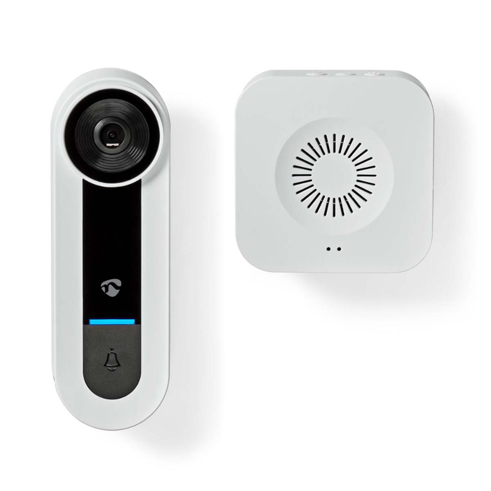 Nedis SmartLife ovikellokamera ja kelloyksikkö Wi-Fi 1536p