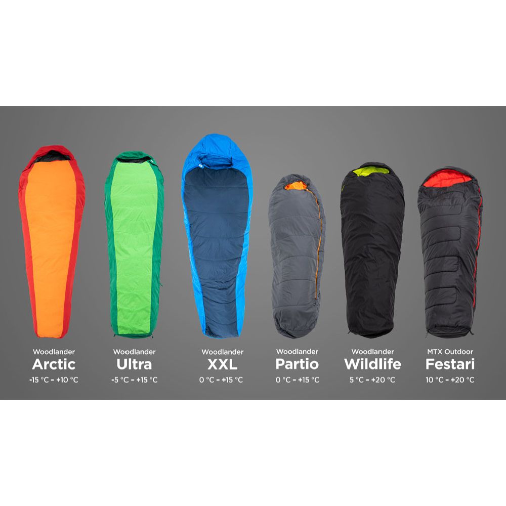MTX Outdoor Festari magamiskott, +10…20 °C