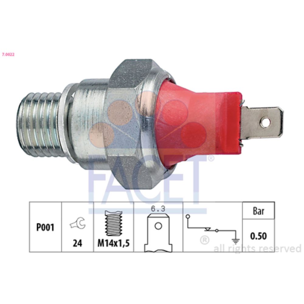 Öljynpainekatkaisin 37-0022